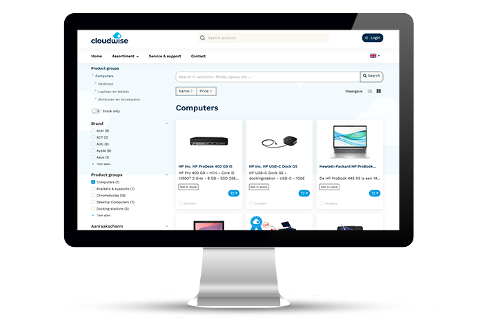 Webshop Cloudwise